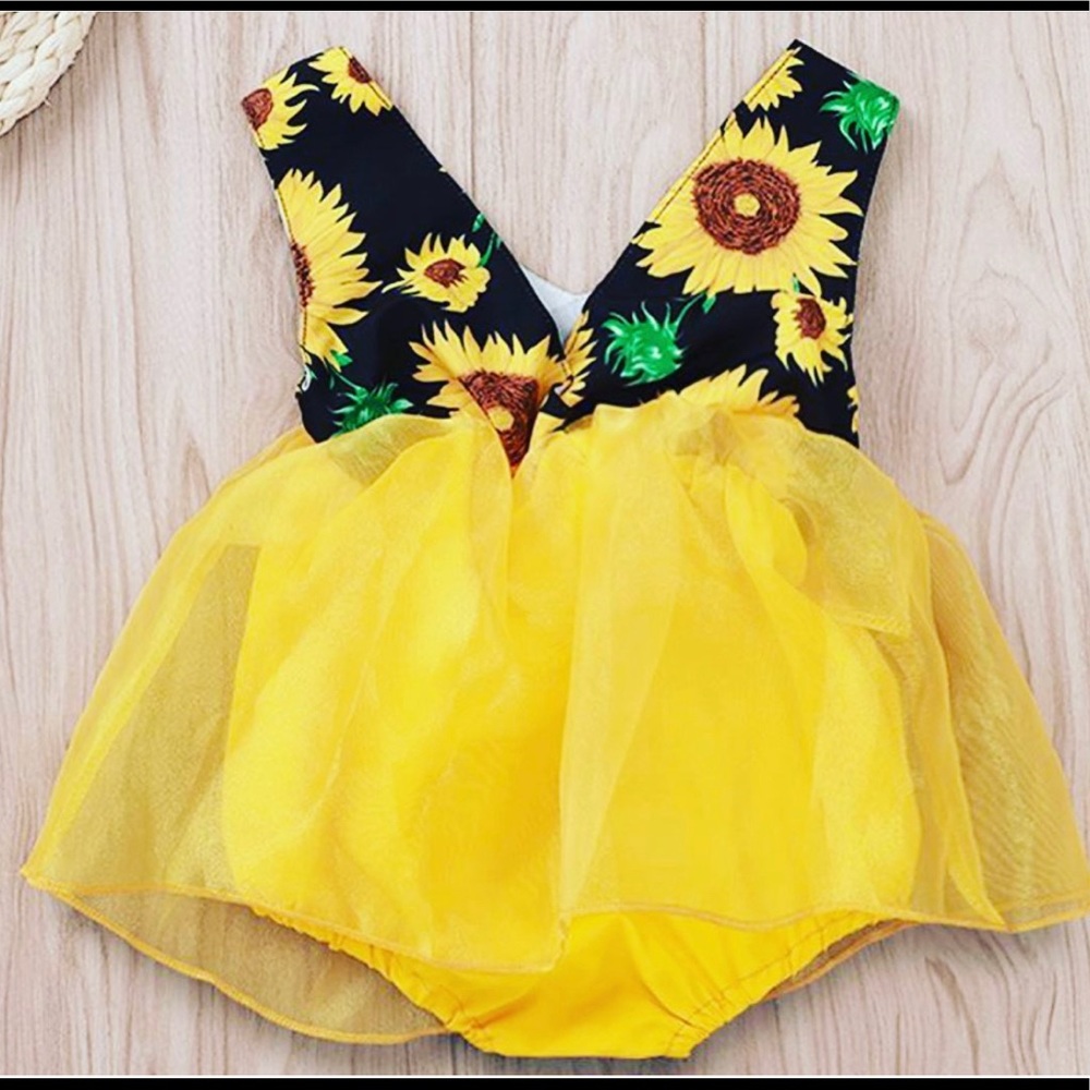 New Sunflower dress